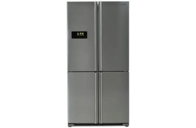 Sharp F1526E0I Four Door Fridge Freezer.